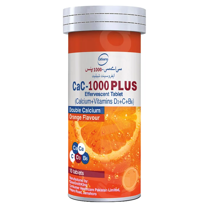 CaC 1000 Plus Effervescent Tablets