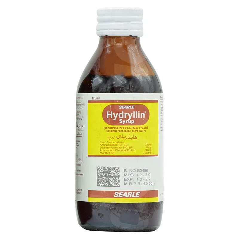 Hydryllin Cough Syrup 120ml